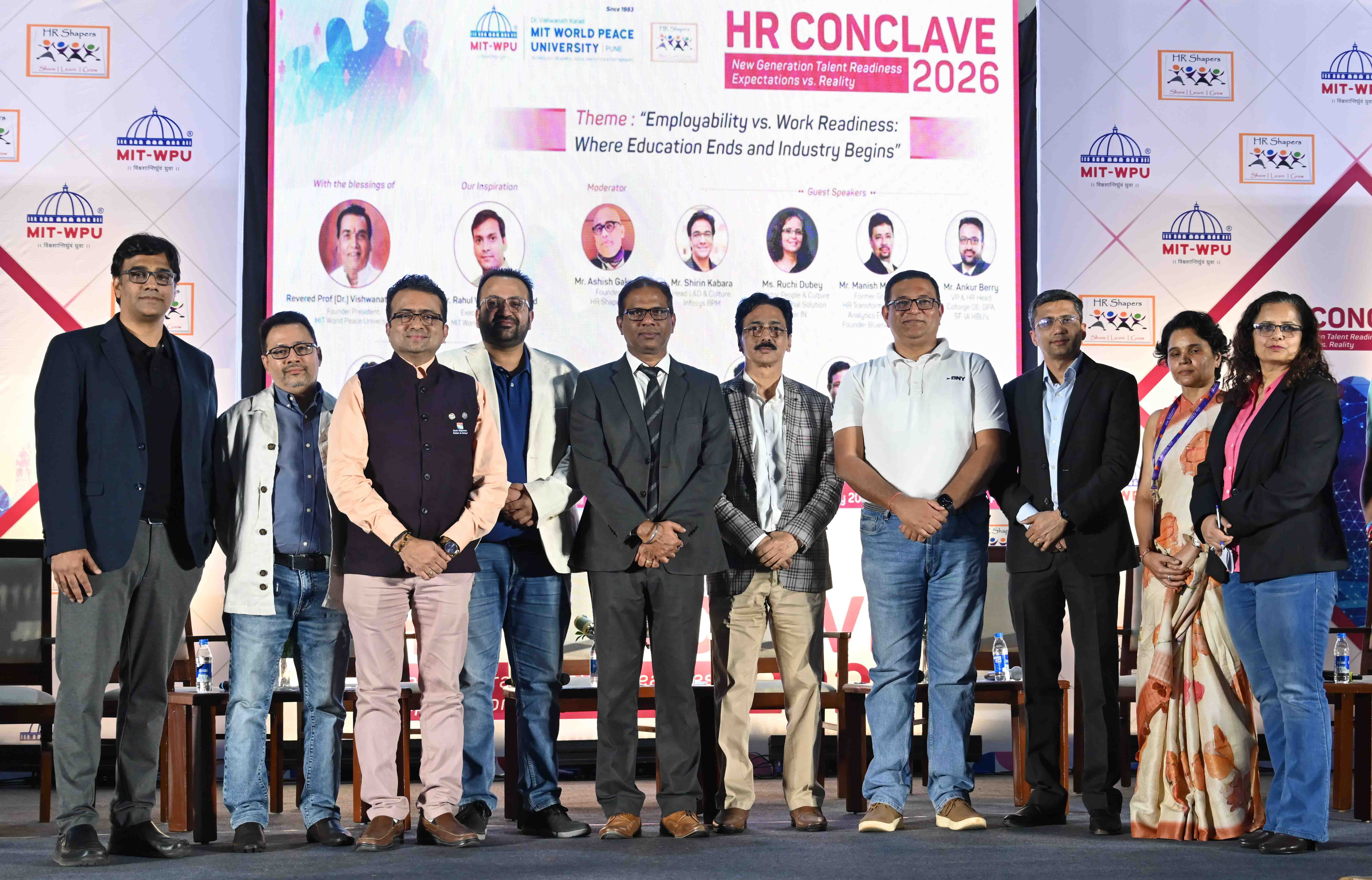MIT-WPU के HR कॉन्क्लेव 2026 में एकजुट हुए 20 से ज़्यादा संगठन; भारत की अगली पीढ़ी के कामकाजी लोगों को नई दिशा देने की पहल