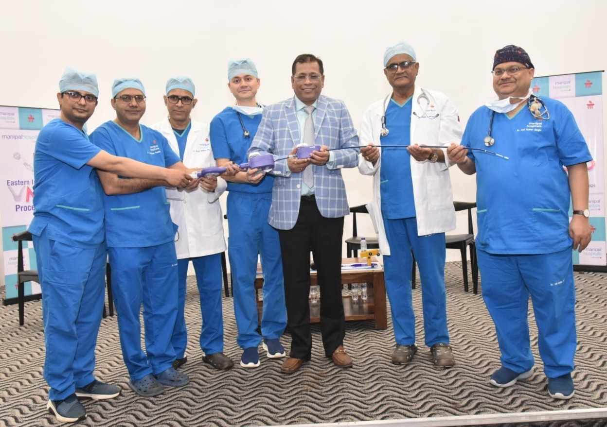आसनसोल के बुज़ुर्ग मरीज को मणिपाल अस्पताल, ईएम बायपास में पूर्वी भारत का पहला स्वदेशी MyCLIP TEER हृदय उपकरण मिला