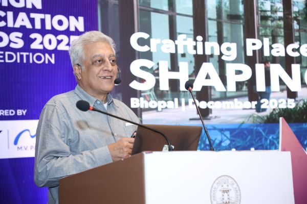 "दिव्यांगजनों के बारे में सोचना हम आर्किटेक्ट्स की भी ज़िम्मेदारी": IIA मंच से नरेश नरसिम्हन का Architects को स्पष्ट आह्वान