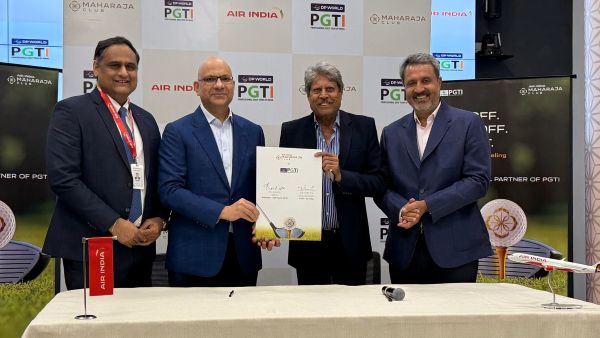 एयर इंडिया के महाराजा क्लब ने देश में गोल्फ के विकास को बढ़ावा देने के लिए 'प्रोफेशनल गोल्फ टूर ऑफ इंडिया' के साथ की साझेदारी
