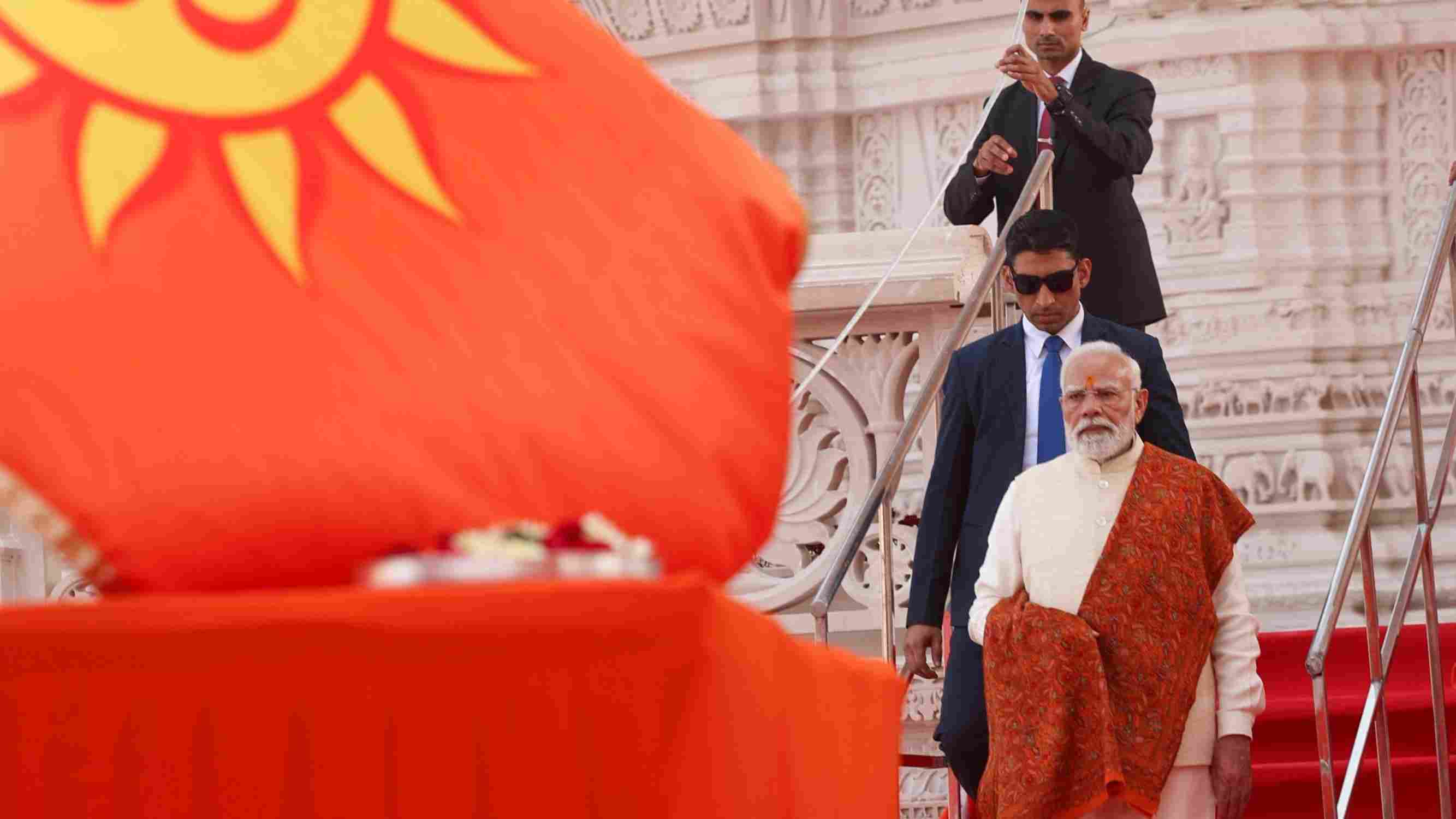 राम मंदिर पर ध्वज फहराते ही सदियों पुराना दर्द भर रहा है: प्रधानमंत्री