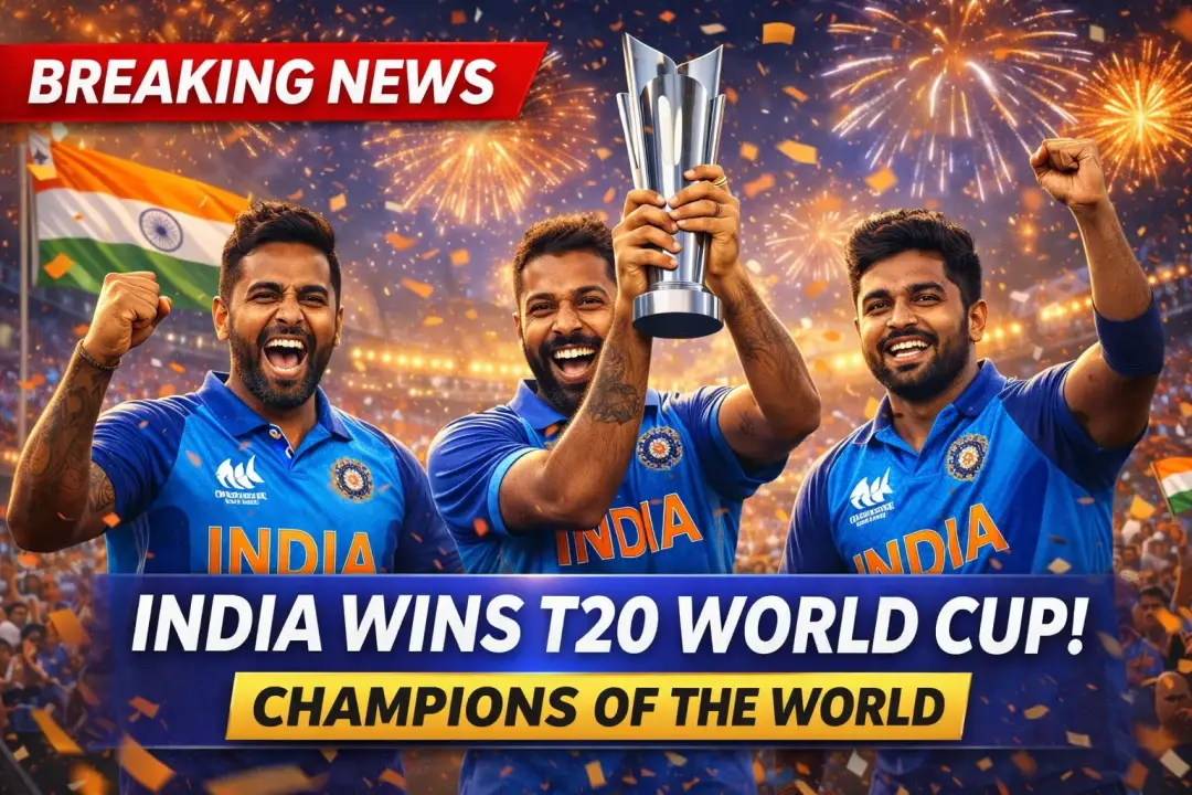 भारत ने जीता ICC पुरुष T20 विश्व कप 2026, न्यूजीलैंड को 96 रन से हराया
