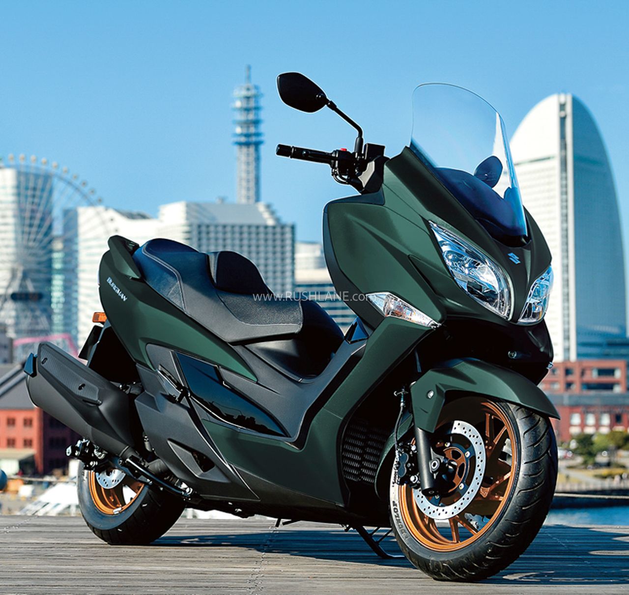 Suzuki Burgman 400 ने भारत में दी पहली झलक, मुंबई के Matsuri इवेंट में किया डेब्यू