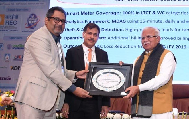 टाटा पावर द्वारा संचालित ओडिशा डिस्कॉम्स को राष्ट्रीय सम्मान; EDICON 2026 में जीते स्वर्ण और रजत पदक