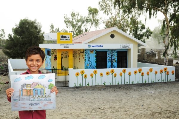वेदांता का नंद घर - 16 राज्यों में 10,000 केंद्रों की ऐतिहासिक उपलब्धि