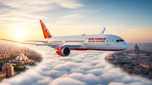 एअर इंडिया मार्च 2026 से रोम के लिए फिर से शुरू करेगी नॉन-स्टॉप उड़ानें