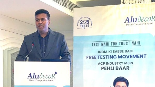 फायर सेफ्टी पर उद्योग की साझा पहल: एल्यूडेकोर ने ACP सेक्टर के लिए शुरू की देश की सबसे बड़ी मुफ्त टेस्टिंग ड्राइव