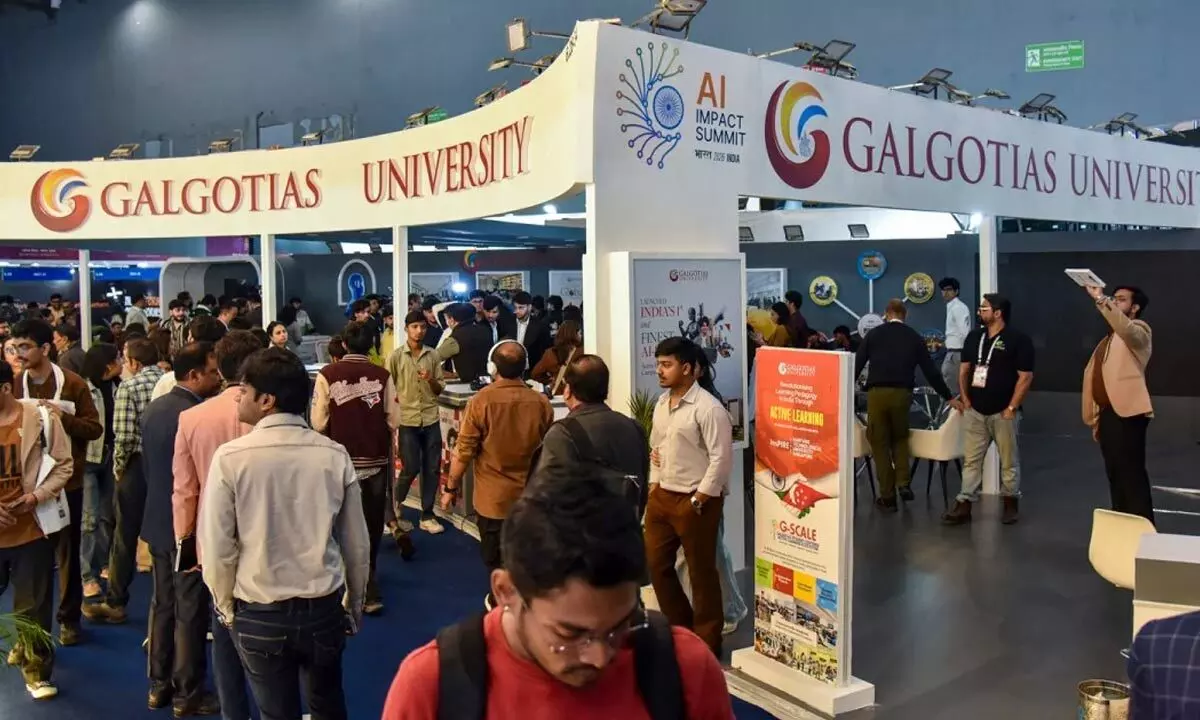 इंडिया AI एक्सपो में विवाद: गलगोटियास यूनिवर्सिटी के बड़े बूथ पर उठे सवाल