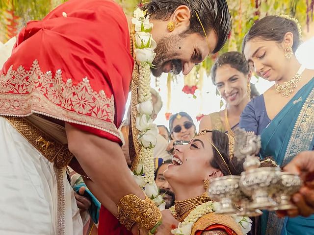 उदयपुर में शादी के बंधन में बंधे रश्मिका मंदाना और विजय देवरकोंडा