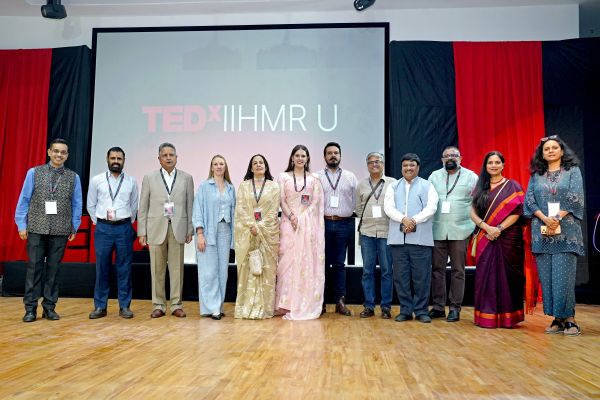 टेडएक्स आईआईएचएमआर यू का फोर्थ एडिशन संपन्न, ‘इग्नाइट द अनसीन’ थीम पर हुई चर्चा